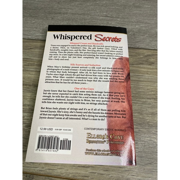 Whispered Secrets Shiloh Walker Ellora's Cave Romantica Erotic Romance Paperback - Picture 3 of 7
